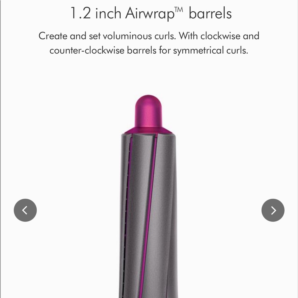 Dyson airwrap barrels